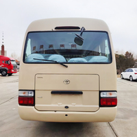 Toyota Coaster d'occasion pas cher, essence ou diesel, 28-30 places, minibus pour le transport scolaire ou des travailleurs