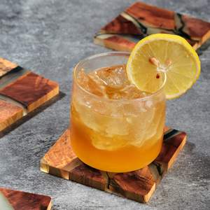 Posavasos de madera de resina único y de moda, gran comedor moderno, sala de estar, oficina o decoración del hogar, Idea de regalo, categoría de producto, alfombrillas y almohadillas - Product Image 2