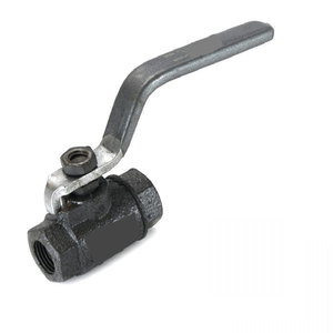 Robinet à bille en fonte, extrémités femelles BSP vissées, corps, pression de test 500 Psig, 3 pouces, à levier, haute qualité - Product Image 4