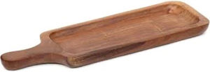 Plateau de service en bois avec poignée pour une utilisation au restaurant Caractéristique décorative - Product Image 4