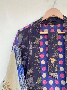 Fabulous Vintage Silk Kimono <b>Robe</b> for Daily Wear or Special Occasions Smooth and Comfortable for Summer Autumn Spring - Product Image 5