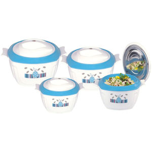 Exportador Global que Vende Utensilios de Cocina de Alta Calidad, Juego de 4 Cacerolas con Tapa de la India al Precio Más Bajo - Product Image 1