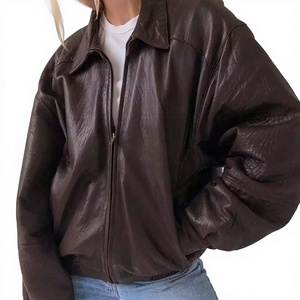 2026 Adjustable Price Women Leather Jackets Professional Manufacture Best Quality Leather Jackets For Online sale in low price - Product Image 1