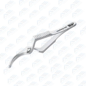 Pinzas Bulldog de Acero Inoxidable con Mordazas Curvas, Instrumentos Quirúrgicos de Acero de Alta Calidad de Apto Enterprises - Product Image 5