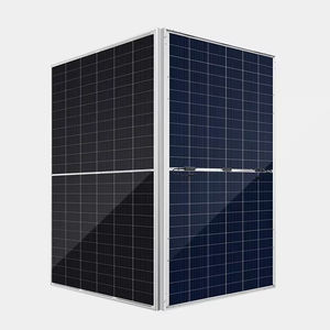 แผงโซลาร์เซลล์โมโนคริสตัลไลน์สีดำล้วนขนาด450W-500W ประสิทธิภาพ21% 23% สำหรับอาคารพาณิชย์ของโรงงาน - Product Image 6