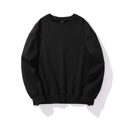 100% algodón hombres sudadera al por mayor personalizado OEM personalizado en blanco diferentes colores sudadera al por mayor Sudadera de cuello redondo - Product Image 5