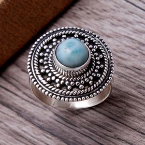 แหวนของขวัญแต่งงานทำด้วยมือเงินสเตอร์ลิง925สำหรับผู้หญิงประดับด้วยเพชรพลอยไข่มุกธรรมชาติสำหรับปาร์ตี้วันครบรอบ - Product Image 4