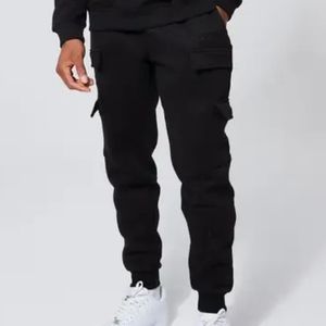 Ensemble de survêtement à capuche pour homme, grande taille, tenue décontractée pour les activités quotidiennes, respirant, 100% coton, confortable pour un usage quotidien - Product Image 2