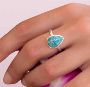 Bagues en argent 92,5 en gros, bijoux en argent sterling véritable, cadeau pour elle - Product Image 1