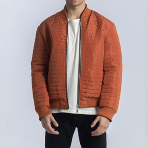 OEM Service Men Bomber Jacket Premium Fabric Made Casual Fashion Use Men Winter Jacket For Online Sale - Product Image 2