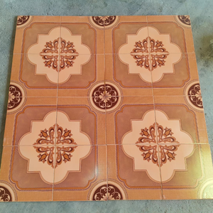 กระเบื้องปูพื้นเซรามิกพิมพ์ลายดิจิทัลพื้นผิวมันวาวดีไซน์หนังสือขนาด30x30ซม. 300x300มม. - Product Image 5