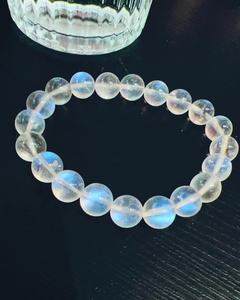 Natural Moonstone <b>Bracelet</b> Reiki Healing Energy Handmade Gemstone <b>Beads</b> Jewelry For Women <b>Men</b> Spiritual Gift - Product Image 3