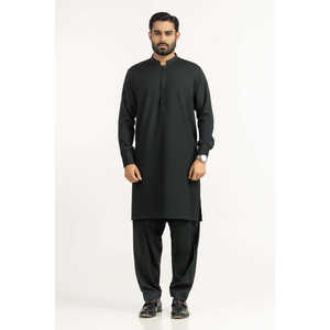 SK-STY25-064 Ensemble Terno d'été ample et stylé, haut et short, motif uni, tissé, nouvelle tenue tendance 2 pièces - Product Image 4