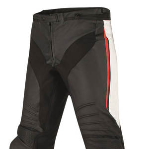 Pantalones de moto de Cuero 100% personalizados de alta calidad para hombre, pantalones de cuero impermeables personalizables de secado rápido para motocicleta - Product Image 4