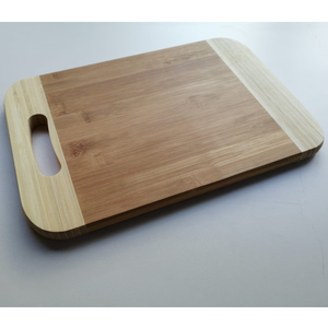 Planches à découper en bois d'acacia brut tout naturel faites à la main ensemble de cuisine gravé avec logo personnalisé essentiel de cuisine - Product Image 3