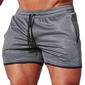 Pantalones Cortos Deportivos Casuales para Hombre, de Algodón y Poliéster, de Secado Rápido, Transpirables, Ecológicos, Antiarrugas, para Entrenamiento - Product Image 3