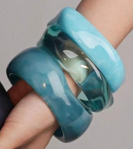 Premium Solid Resin <b>Bangles</b> for Women with Polished Surface Long Lasting <b>Fashion</b> Jewelry for Regular Use - Product Image 4