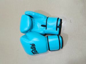 Gants de boxe en cuir professionnels de haute qualité avec logo personnalisé, prix de gros, Pakistan, hommes, antidérapants, imperméables, kick boxing, MMA - Product Image 3