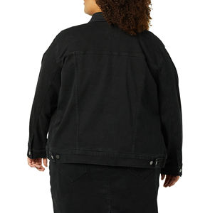 Vestes en jean personnalisées respirantes, imperméables et écologiques pour femmes avec options de couleur et de taille personnalisées - Product Image 2