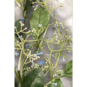 Élément décoratif de fleur de Patrinia artificielle bleue de haute qualité de 80cm - Product Image 3