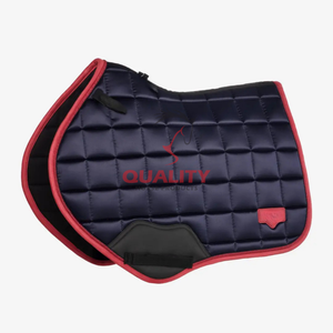 English horse saddle pad wholesale premium quality durable breathable fabric soft lining comfortable <b>equestrian</b> design - Product Image 4