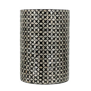 Taburete de Café Moderno de Primera Calidad, Ecológico, con Forma Sólida y Incrustaciones de Hueso, Decoración para Sala de Estar - Product Image 3