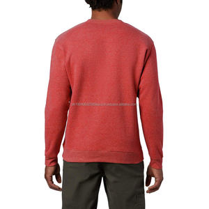 Sudaderas de Cuello Redondo para Hombre, Color Sólido, Personalizadas, de Alta Calidad, MOQ Bajo, 2026, 100% Algodón, Manga Larga - Product Image 3