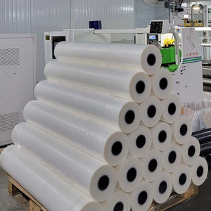 Haute qualité LDPE couleur claire Texture douce sac à fermeture éclair Film PE PET biodégradable impression offset économique extrusion multiple - Product Image 1