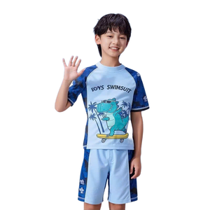 High-Craft Meilleure Qualité Enfants Fitness Maillots De Bain Pantalon De Natation Imperméable En Nylon Spandex Excellente Impression En Gros - Product Image 4