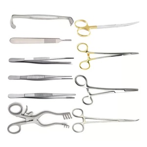 Juego de Cirugía de vena 10 piezas Juego de cirugía vascular Instrumentos vasculares Instrumentos de vena Instrumentos quirúrgicos - Product Image 6