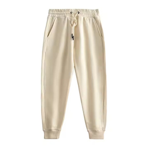 Pantalon de sport décontracté pour homme, automne, séchage rapide, respirant, anti-froissement, 100% coton, soie glacée, taille mi-haute, sport, sueur, sport, extérieur - Product Image 3
