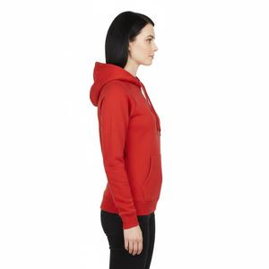 Nueva Sudadera Deportiva Roja con Capucha, Gruesa, 100% Algodón, Estilo Urbano de Lujo, Corte Holgado y Ajustado, Sudadera Pesada Personalizable - Product Image 3