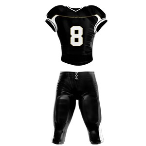 Maillots de football américain personnalisés imprimés par sublimation, manches courtes, respirants, unisexes, 100% polyester, prix bas - Product Image 4