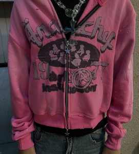 เสื้อฮู้ดซิปสีจางสำหรับผู้ชายมีสไตล์และใส่สบาย-มีคุณภาพสูงทนทานและเหมาะสำหรับสวมใส่แบบลำลองมีฮู้ดแบบซิปสำหรับผู้ชาย - Product Image 6