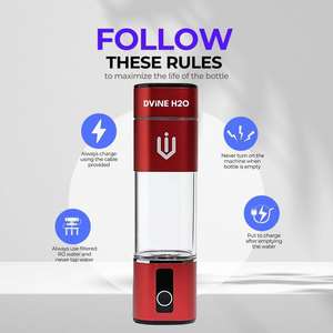 Générateur de bouteille d'eau hydrogénée mini portable de la meilleure qualité pour le sport, les voyages et l'utilisation en extérieur, disponible à un prix abordable - Product Image 6