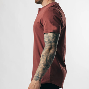 T-shirt blanc uni en coton 100% personnalisable, nouvelle collection été 2021, pour homme, col rond, t-shirt basique décontracté, haut de gamme, classique - Product Image 5