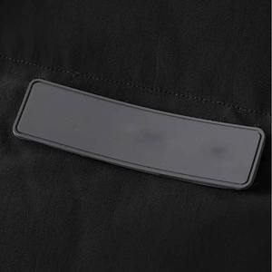 Veste d'hiver noire pour homme avec logo personnalisé, de haute qualité, chaude, imperméable, doudoune à capuche, formelle, grande taille, vestes à bulles surdimensionnées - Product Image 5