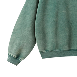 Sweat-shirts à capuche zippés personnalisés 2026, imprimés à l'écran, lavés, 100% coton molletonné, style vintage, délavé à l'acide, délavé, pour homme, hiver - Product Image 5