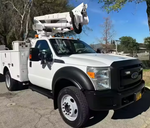 Usado para Ford F-550 2020, Camión con Plataforma Elevadora de 37 pies / Camión con Cesta - AT37G, Elevador Aéreo Automático, Bajo Kilometraje - Product Image 3