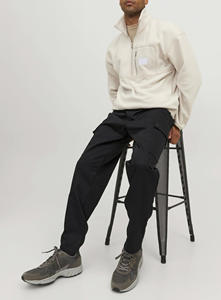 กางเกงคาร์โก้ทรงกระบอกเอวสูงผ้าคอร์ดูรอย/คอร์ดูรา รุ่น OEM 2024 ความยาวระดับข้อเท้า คุณภาพส่งออก ดีไซน์ล่าสุด ทรงขากว้างแบบเรียวเล็ก เอวกลาง  รับผลิตตามแบบ - Product Image 3