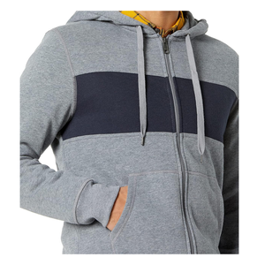 Jersey de chándal con cremallera completa de algodón 100% para hombre, bordados con pantalones de chándal HeavyGSM, comodidad de invierno, patrón sólido, con capucha - Product Image 5