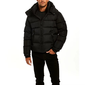 Chaqueta Acolchada Unisex de Invierno, Diseño Nuevo, Cálida, para Exteriores, con Capucha, Logotipo Frontal, Impermeable y Resistente al Viento, para Adultos, Superventas - Product Image 3