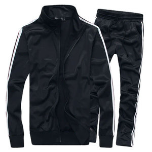 Chándal personalizable de dos piezas para hombre, nuevo estilo, conjunto de Jogger de entrenamiento deportivo con cremallera, chándal con logotipo personalizado de etiqueta privada - Product Image 3