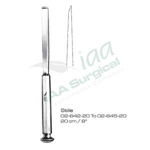 Osteotomes manuels réutilisables, burin à os, autoclavable, acier inoxydable, outil chirurgical de haute qualité pour usage hospitalier, orthopédie - Product Image 5