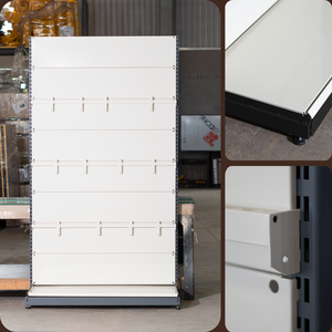 Estilo moderno reciclable para estante de exhibición de panel de metal Soporte para herramienta Venta al por mayor Tienda minorista Accesorio de hardware - Product Image 1