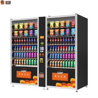 Distributeur automatique de grande capacité, distributeur combiné de snacks et de boissons