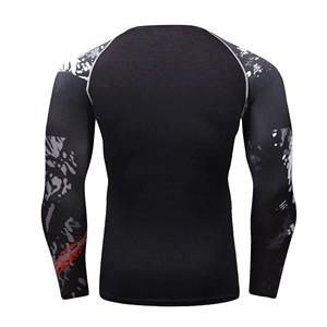 Fabricación Hombres Use Rash Guard Transpirable Mangas largas Fitness Wear Custom Rash Guard para hombres - Product Image 6