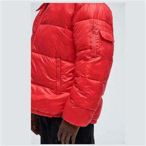 "Veste de rue personnalisée pour hommes, veste décontractée d'extérieur chaude utilitaire, veste d'hiver en duvet d'oie, fournisseur de gros de mode" - Product Image 4