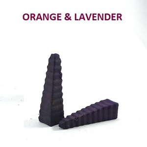 Natural Orange & Lavender Pyramid <b>Backflow</b> <b>Incense</b> <b>Cones</b> Wholesale Supply From Best Brand ( Purple ) - Product Image 1