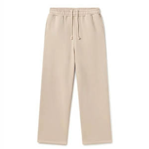 Proveedor de pantalones deportivos con logotipo personalizado que ofrece pantalones deportivos de mezcla de algodón con puños acanalados y ajuste relajado para marcas de ropa urbana - Product Image 6